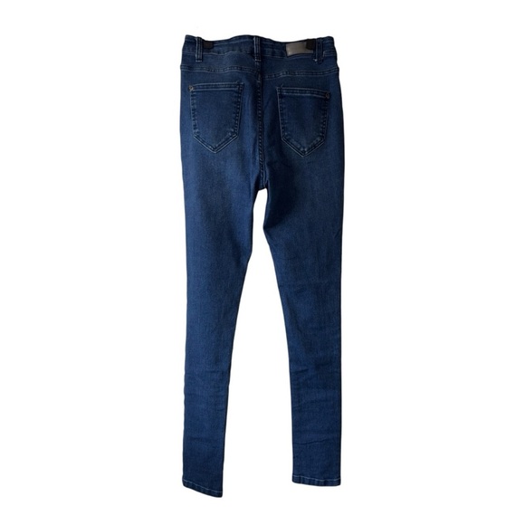 LA- 1 High Waisted Skinny Jeans Blue - Picture 2 of 4